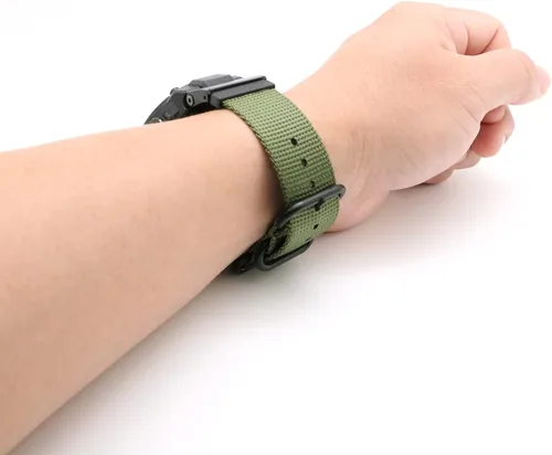 Vista 6 de Correa de repuesto de nailon compatible con Huami Amazfit T-Rex A1918 Smartwatch
