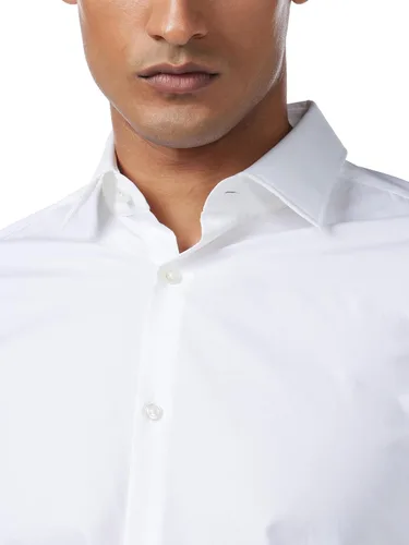 Vista 3 de HUGO Men's Classic Popelin Button Down Dress Shirt