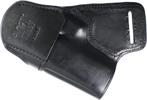 Vista 8 de Funda de Pistola de Cuero Artesanal Premium SOB (Small of Back)