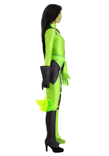 Vista 4 de Disfraz Auténtico de Shego de Disney Kim Possible para Mujer Multicolor