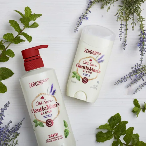Vista 5 de Old Spice Desodorante para hombre sin aluminio, lavanda y menta, 3.0 onzas (paquete de 12)