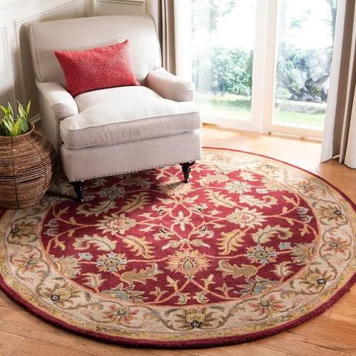 Vista 34 de Safavieh colección Heritage HG628A - tapete oriental tradicional hecho a mano de lana verde oscura y dorada, Lana, negro / beige (Black/ Beige)