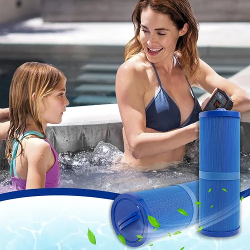 Vista 7 de Paquete de 2 cartuchos de filtro de piscina 4CH-949 de repuesto para Pleatco PWW50L, Filbur FC-0172, Waterway Teleweir 50, Rising Dragon 50