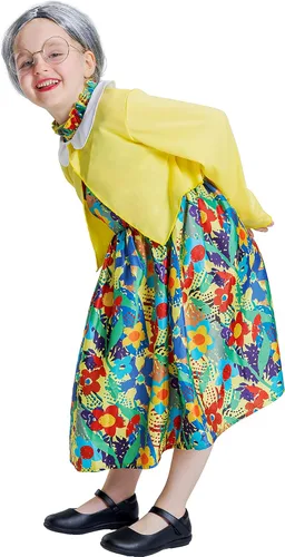 Vista 2 de Conjunto de disfraz para el día 100 de la escuela para niños y niñas