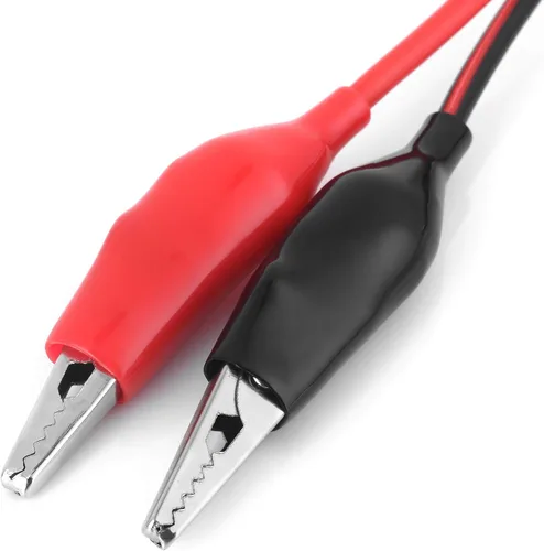 Vista 4 de Cable de extensión de enchufe para encendedor de cigarrillos con clip de cocodrilo pequeño, núcleo de alambre de cobre 15 AWG, máximo 15 A, 12 V/24