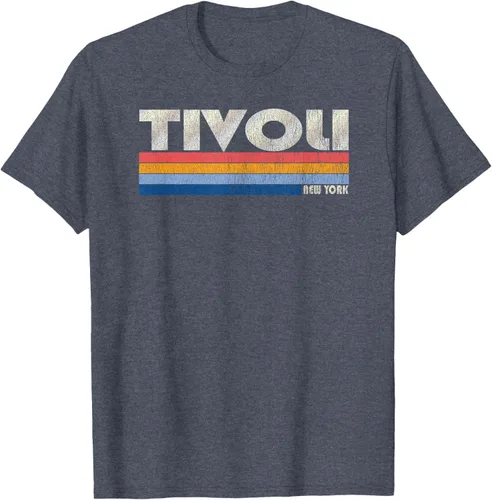 Vista 72 de Camiseta vintage de los años 80 estilo Tivoli NY