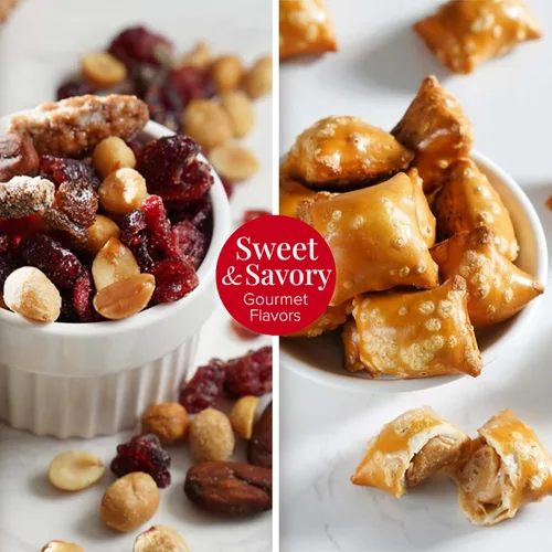 Vista 4 de Caja de regalo con forma de torre de snacks gourmet para mujeres, hombres, familias, universidad – Apreciación, agradecimiento, felicitaciones