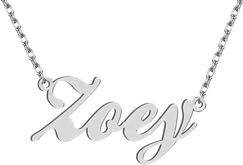 Vista 248 de Personalized Custom Name Pendant Necklace Stainless Steel for Women