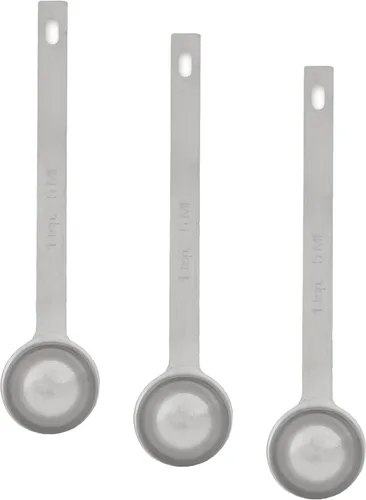 Vista 13 de RSVP International Endurance Kitchen Collection - Cuchara medidora de acero inoxidable, apta para lavavajillas, 1.125 cucharaditas