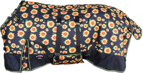 Vista 9 de CHALLENGER 60 "1200D Caballo Partido Impermeable Pesado Invierno Manta Serape 5B107