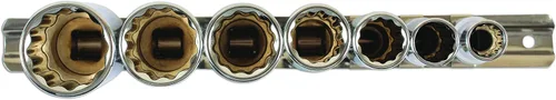 Vista 2 de Laser 6194 Whitworth Juego de llaves de vaso profundo 3/8" D 7pc