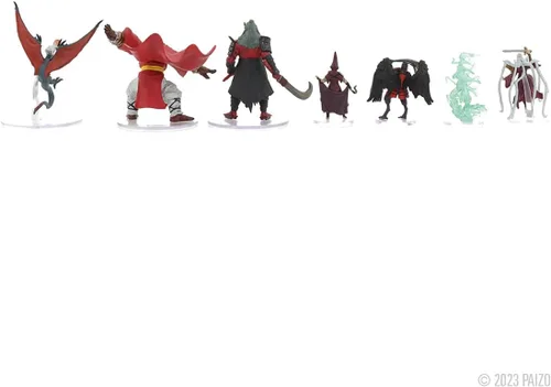 Vista 5 de WizKids Pathfinder Battles: Fists of The Ruby Phoenix - Juego de cajas de maestros de artes marciales