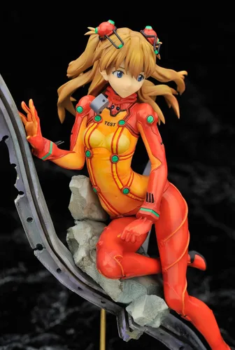 Vista 8 de Alter Evangelion: 2.0 Puede (No) Avance: Asuka Langley Shikinami PVC Figure-Test Type Plugsuit Versión (escala 1:8)
