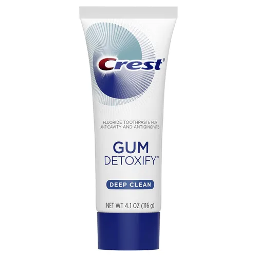 Vista 5 de Crest Gum Detoxify Deep Clean Pasta de dientes, 4.1 oz (paquete de 2)