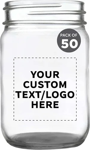 Vista 47 de DISCOUNT PROMOS Juego de 10 tarros de albañil decorativos, 12 onzas, texto personalizable, logotipo, enlatado, tapa de aluminio, color negro