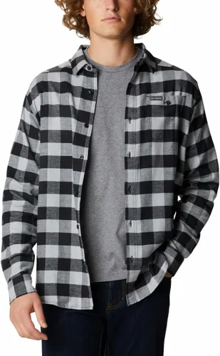 Vista 8 de Columbia Men's Cornell Woods Flannel Long Sleeve Shirt Negro
