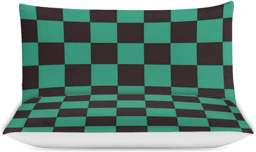 Vista 7 de INFLAG Juego de ropa de cama de anime: juego de funda de edredón de microfibra cepillada suave de 68 x 90 pulgadas, 3 piezas, 1 funda de edredón