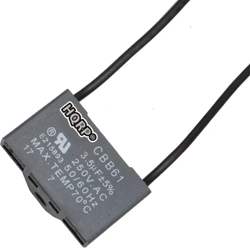 Vista 26 de HQRP Condensador compatible con ventilador de techo Hampton Bay 1uf+2uf de 3 cables con certificación UL Plus HQRP Coaster