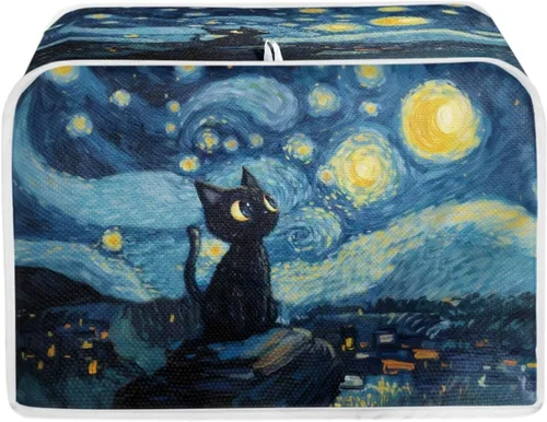 Vista 32 de Xoenoiee Funda protectora para tostadora con estampado de águila y bandera estadounidense del 250 aniversario, a prueba de polvo e impermeable