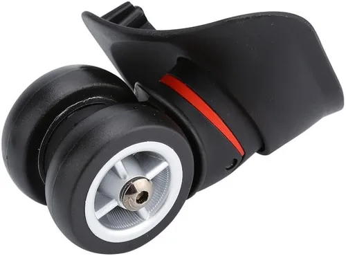 Vista 2 de VGEBY1 Maleta Ruedas, Equipaje Giratorio Ruedas Ruedas Universal PVC Ruedas Maleta Maleta Carretilla, Negro