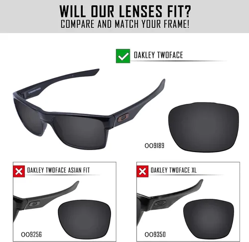 Vista 3 de Lentes de repuesto para Oakley TwoFace OO9189 Sunglass