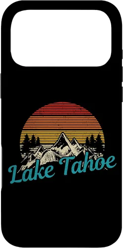 Vista 22 de Lake Tahoe California USA Vintage Souvenir Case for iPhone 16