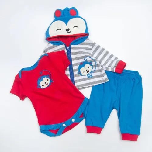 Vista 6 de 3 piezas de ropa de muñeca de bebé Reborn accesorios para muñecas de 17 a