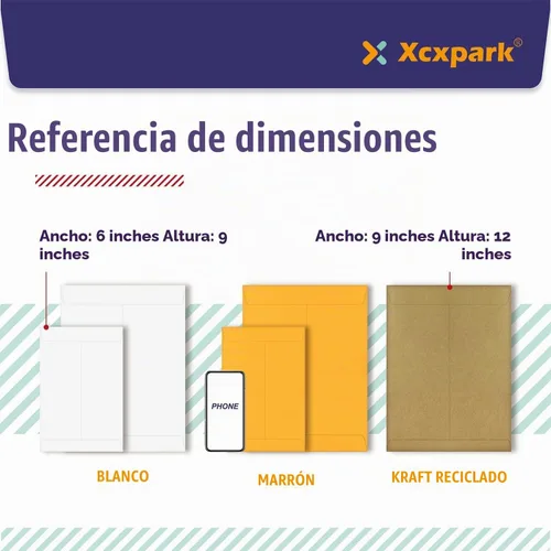 Vista 3 de Xxcxpark 120 sobres de seguridad para catálogo de 6 x 9 pulgadas, sobres autoadhesivos imprimibles, sobres marrones antidesgarros, para tarjetas