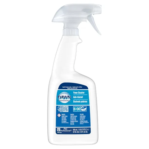 Vista 2 de Dawn Professional Power Disolver Spray, spray desengrasante a granel para ollas, sartenes, platos, estufas, hornos y parrillas en cocinas