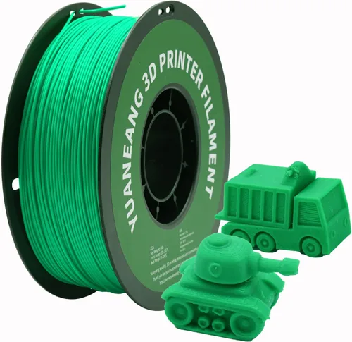 Vista 37 de Filamento PETG para impresora 3D, precisión dimensional +/- 0.001 in, carrete de 2.2 libras, 0.069 in, plateado 2.2 lbs plata