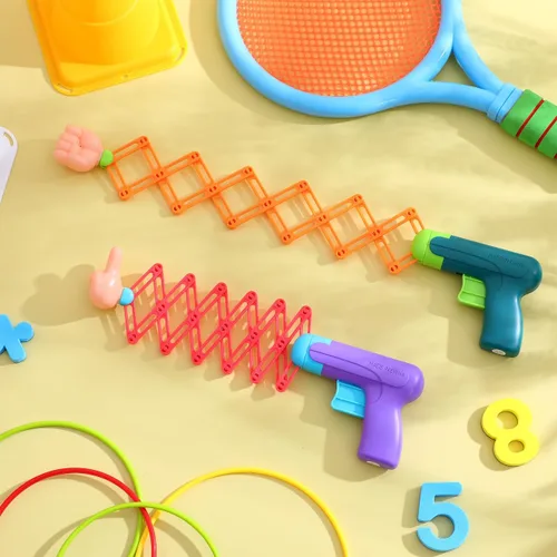 Vista 8 de PRETYZOOM Juguete telescópico para niños, broma estirable para la oficina, accesorio de broma, divertido juguete creativo para jugar en interiores