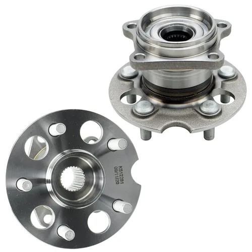Vista 36 de Detroit Axle - Par de cojinetes de rueda delantera/trasera para Ford Edge 11-14, 09-19 Flex, 13-19 Police Interceptor Sedan, 14-18 Police Sedan