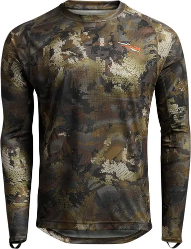Vista 8 de SITKA Gear Camisa de Caza Ligera Core Crew de Manga Larga para Hombre optifade subalpine