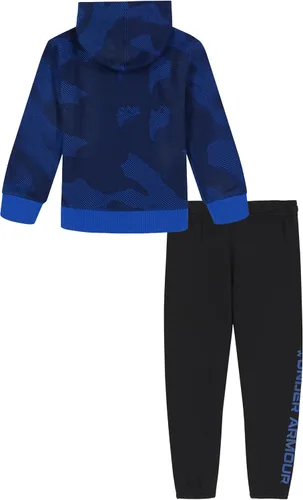 Vista 3 de Under Armour boys Long Sleeve Logo Hoodie & Joggers Set
