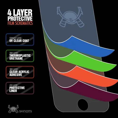 Vista 2 de Skinomi TechSkinGarmin Forerunner 910X T Protector de visualización + Aluminio cepillado Full Body SkinParte Delantera y Trasera HD Clear FilmUltra