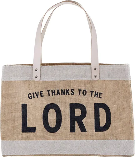 Vista 11 de Creative Brands Faithworks - Bolsa de mano inspiradora para el mercado de yute