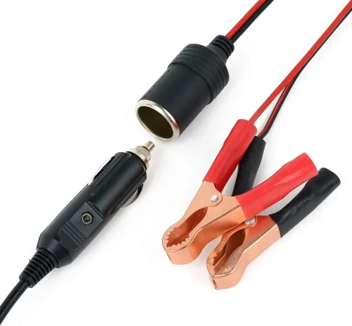 Vista 6 de OBD II - Cable de alimentación de emergencia para vehículo ECU, cable de diagnóstico para automóvil, ahorro de memoria (9.8 ft) con clip