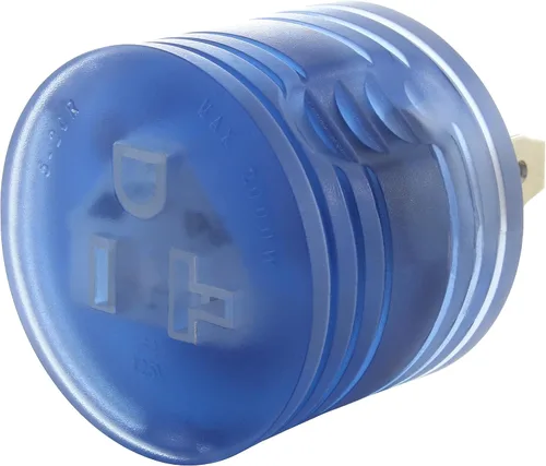 Vista 7 de AC WORKS [TT30W515] 10/3 TT-30P RV/Generator 30Amp Plug to Tri-Outlet Adaptador 5-15R (25FT Tri-Outlet)