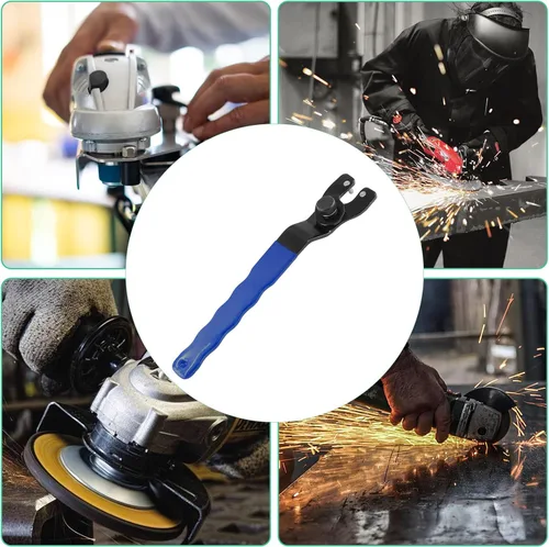 Vista 5 de BokWin Llave amoladora universal ajustable para máquina amoladora angular (0.394-1.575 in)
