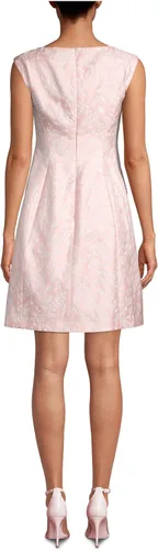 Vista 2 de Anne Klein Jacquard Fuelle Fit de la mujer y Flare vestido