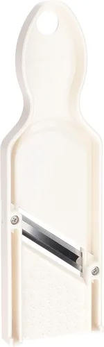 Vista 2 de Nagao AMS-610 Tsubamesanjo Mini rebanadora de doble filo, blanco, fabricado en Japón