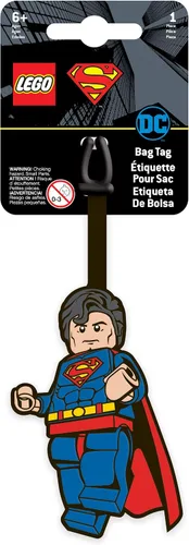 Vista 7 de LEGO DC Superman - Llavero de luz y etiqueta para bolsa