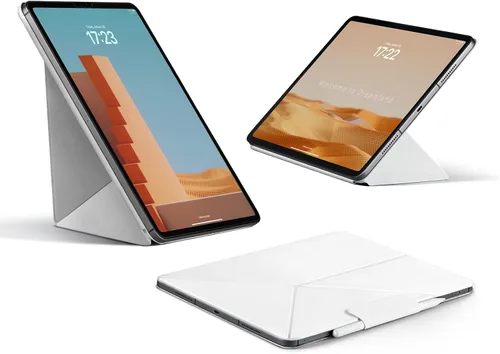 Vista 10 de PITAKA Funda para iPad Pro de 11 pulgadas, compatible con iPad Air M3/M2 de 11 pulgadas (4ª-7ª generación) y iPad Pro de 11 pulgadas Negro