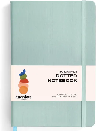 Vista 9 de ANECDOTE. Cuaderno pequeño (paquete de 2) – Diario de bolsillo de alta calidad para escribir notas – Compacto, duradero, diario de viaje ideal