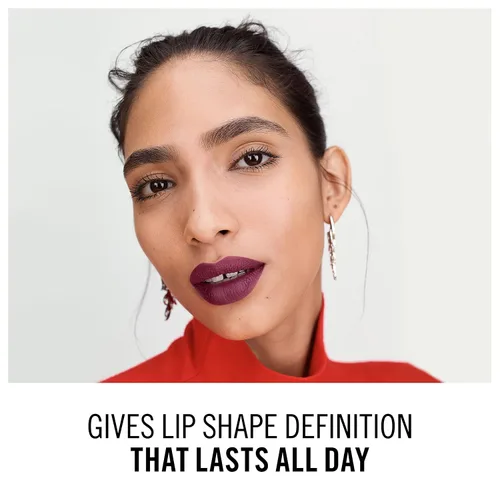 Vista 6 de Rimmel Delineador de labios de acabado duradero, Brownie Pie 8HR Wear Paquete de 2 Pastel de brownie