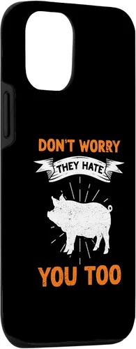 Vista 3 de iPhone 15 Pot Belly Pig Owner Pot Belly Pig Harness Pig Mama Case
