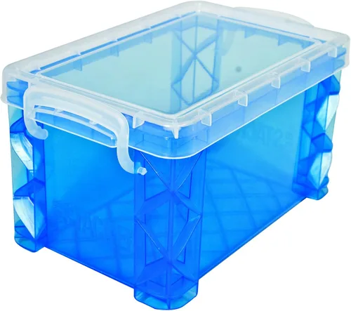 Vista 6 de Advantus 40307 Super Stacker - Cajas de almacenamiento, capacidad para 400 tarjetas de 3 x 5, plástico, transparente