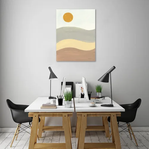 Vista 5 de Jaxson Rea "Retro Abstract II Gallery Wrapped Canvas by Danhui Nai, 12" x 16