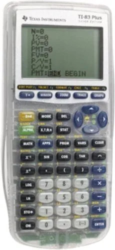 Vista 2 de Calculadora Texas Instruments TI-83-Plus Silver Edition