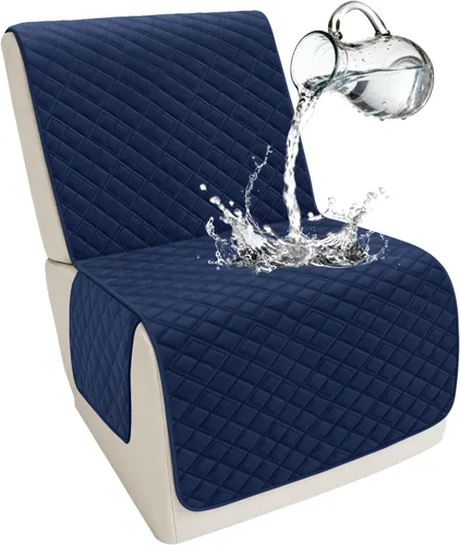Vista 111 de Arfntevss Fundas para sofá seccional reclinable para sofá seccional en forma de L, funda antideslizante lavable para sofá reclinable con forma de L